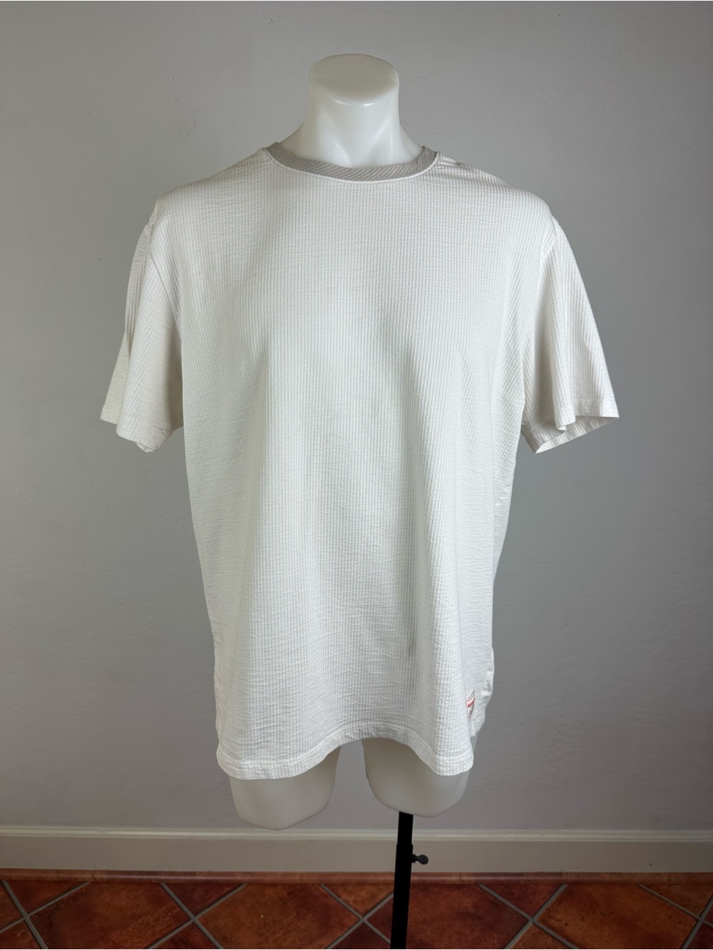 Scotch & Soda Mid-Weight Waffle Crewneck T-Shirt